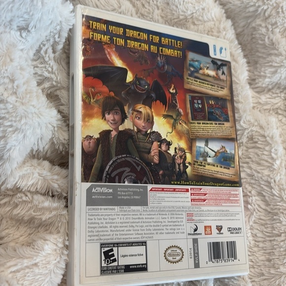 Wii DreamWorks How to Train Your Dragon - Picture 2 of 4